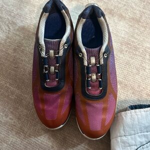 Footjoy Empower Pink and Purple‎ Golf Shoes Sneakers Sz 8